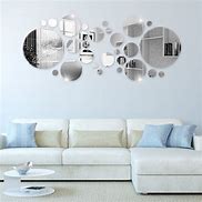 Image result for Mirror Effect Wall Stickers