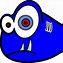 Image result for Blue Foam Fish Clip Art