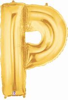 Image result for Gold Letter P Word Prees