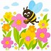 Image result for Ladybug Flower Clip Art
