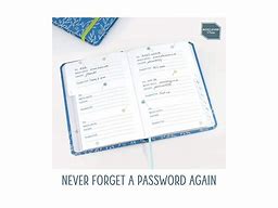 Image result for Password Book with Durable Plastic Tabs