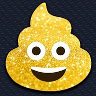 Image result for Glitter Poop Emoji