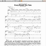 Image result for Easy Beginning Guitar Every Breath You Take