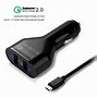 Image result for Flat USB Car Charger