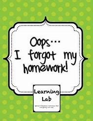 Image result for Forgot to Bring Homework