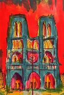 Image result for Notre Dame 2D Drawing