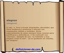 Image result for alegoso