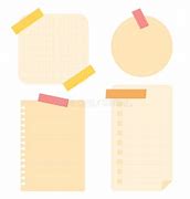 Image result for Cute Blank Sticky Notes