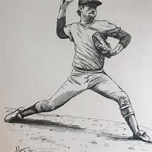 Image result for Pitcher Drawing