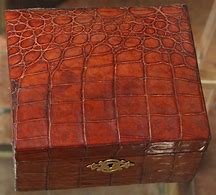 Image result for Alligator Leather Box