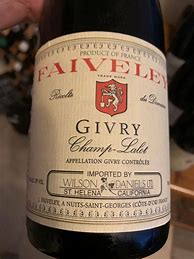 Image result for Faiveley Givry Champs Lalot Blanc