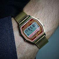 Image result for Men's Vintage Digital Watch