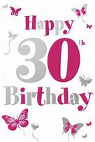 Image result for 30 Birthday Card Ideas