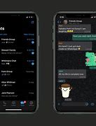 Image result for Whats App Dark Mode iPhone