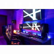 Image result for Red and Black Gaming Setup