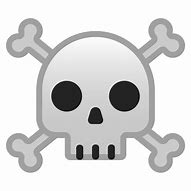 Image result for Skull Crossbones Emoji Friendly