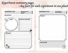 Image result for Laboratory Notebook Template