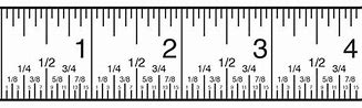 Image result for Tape Measure with Fractions