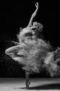 Ballerinas Portraits in Flour by Alexander Yakovlev | METALOCUS