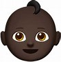 Image result for Black Baby Emoji