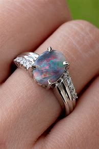 Image result for Red Opal Gemstone Ring