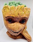 Image result for Baby Groot in Plant Pot