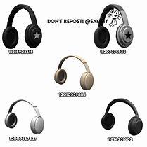 Image result for White Earbuds Roblox