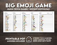 Image result for Emoji Trivia Game