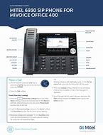 Image result for Mitel 6930 Phone Guide
