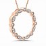 Image result for Rose Gold Circle Necklace