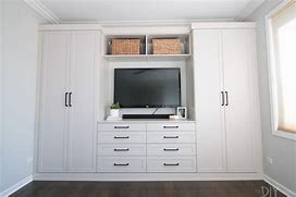 Image result for Modern Bedroom Built in Cabinets