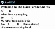 Image result for Black Parade Ukulele Chords