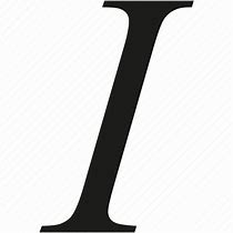 Image result for Italic Icon