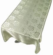 Image result for Green Fabric Tablecloth