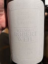 Image result for Weingut Robert Weil Kiedricher Turmberg Riesling Beerenauslese