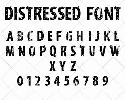 Image result for Distressed Typography
