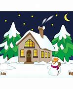 Image result for Winter Silhouette Clip Art