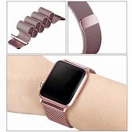 Image result for Rose Gold Magnetic Loop Apple Watch Strap