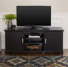 Image result for Black TV Stand