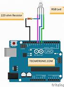 Image result for Adeept RGB LED to Arduino with Buttons