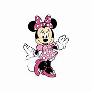 Image result for Minnie Mouse Pink Polka Dot Clip Art Free