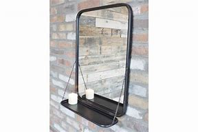 Image result for Wall Mirror with Shelf