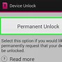 Image result for How to Unlock Paid Mobile Phone On T-Mobile App