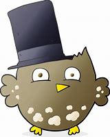 Image result for Cartoon Owl with Derby Hat