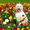 Image result for Spring Free Background Wallpaper with Dog