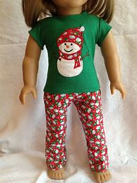 Image result for American Girl Doll Clothing Pajamas