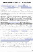 Image result for POEA Sample Employment Contract