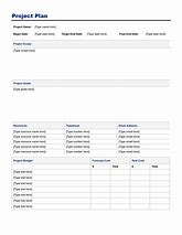 Image result for Project Layout Template