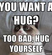 Image result for Sad Hug Meme