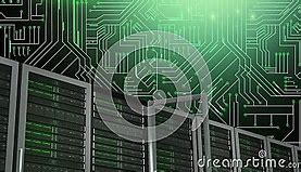 Image result for Green Computer Mainframe